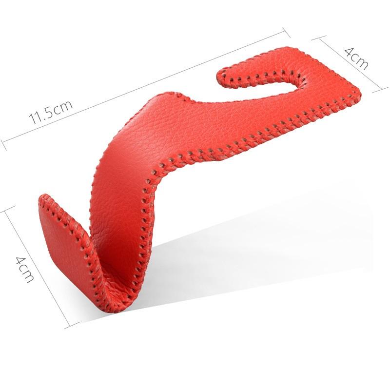 1 шт. крючки для подголовника автомобильного сиденья, кожаная скрытая задняя вешалка, держатель для хранения, органайзер, задняя стойка для кошельков, сумок, аксессуары для интерьера