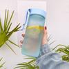 Matte Finish Sports Water Bottle 600ml/20.29oz Water Bottle Durable Plastic Water Bottle  Gym