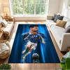 Football Messi Carpet Perfect for Outdoor Dining Room Playrooms Study room Anti-slip Rug Decorate Offices Birthday/Christmas Gift