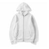 Cardigan Hooded Sweatshirt Solid Color Sportswear Top Autumn and Winter Unisex Zipper Sweater