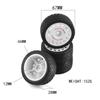 1/10 RC Rally Car Tires On Road Tyres 12mm Hex Plastic Wheels Rims for 1/10 Scale Racing Car Tamiya TT01 TT02 XV01 TA06 PTG2