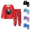 Children's Fashion Suit Skirt Round Neck Long Sleeve Top Pants