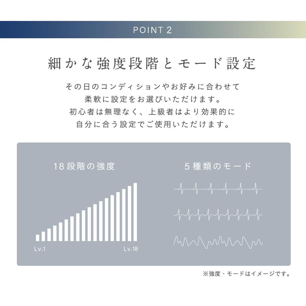 Alinco Foot Foot Pressure Whole Body Health 18 Levels of Intensity 5 Types of Black MCB050 Mat, Sole, EMS, Feet, Calf, Buttocks, Training, Points, OK,