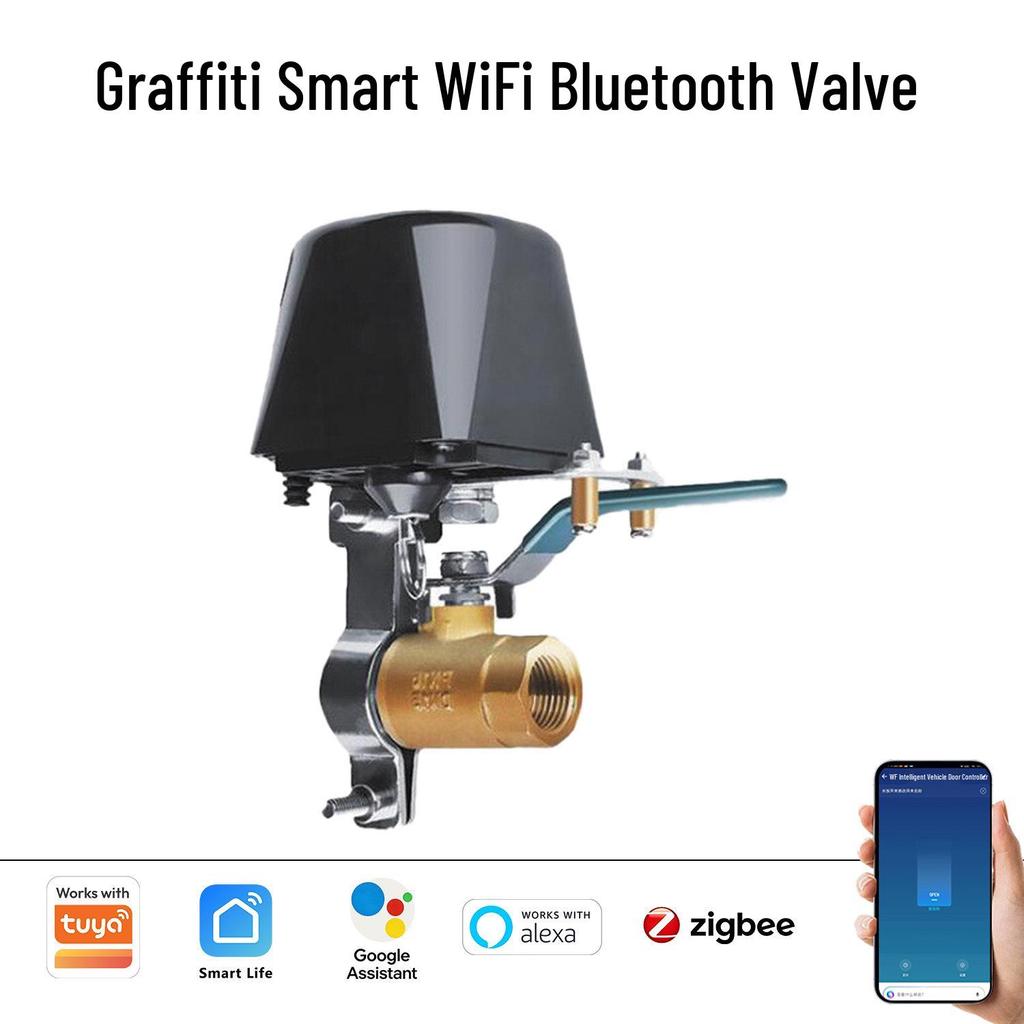 Умный WiFi-контроллер клапана - Универсальное удаленное управление через приложение для перекрытия воды и газа с таймером