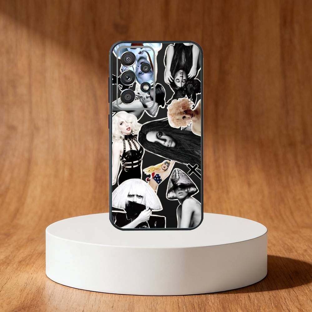 Singer lady gaga Phone Case For Samsung S25,S24,S21,S22,S23,S30,Ultra,S20,Plus,Fe,Note,10,9,5G Black Cover
