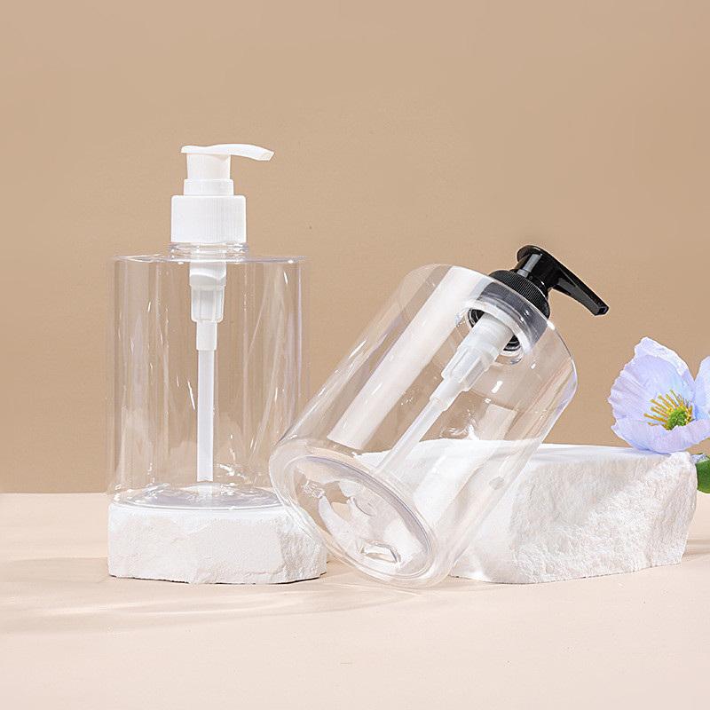 500 мл многоразовый флакон для лосьона, контейнер для жидкости, дезинфицирующее средство для рук, гель для душа, пластиковые пенопластовые флаконы с насосом, пустая бутылка с широким горлом