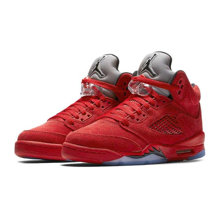 Jordan 5 Ретро Красная Замша GS 440888-602