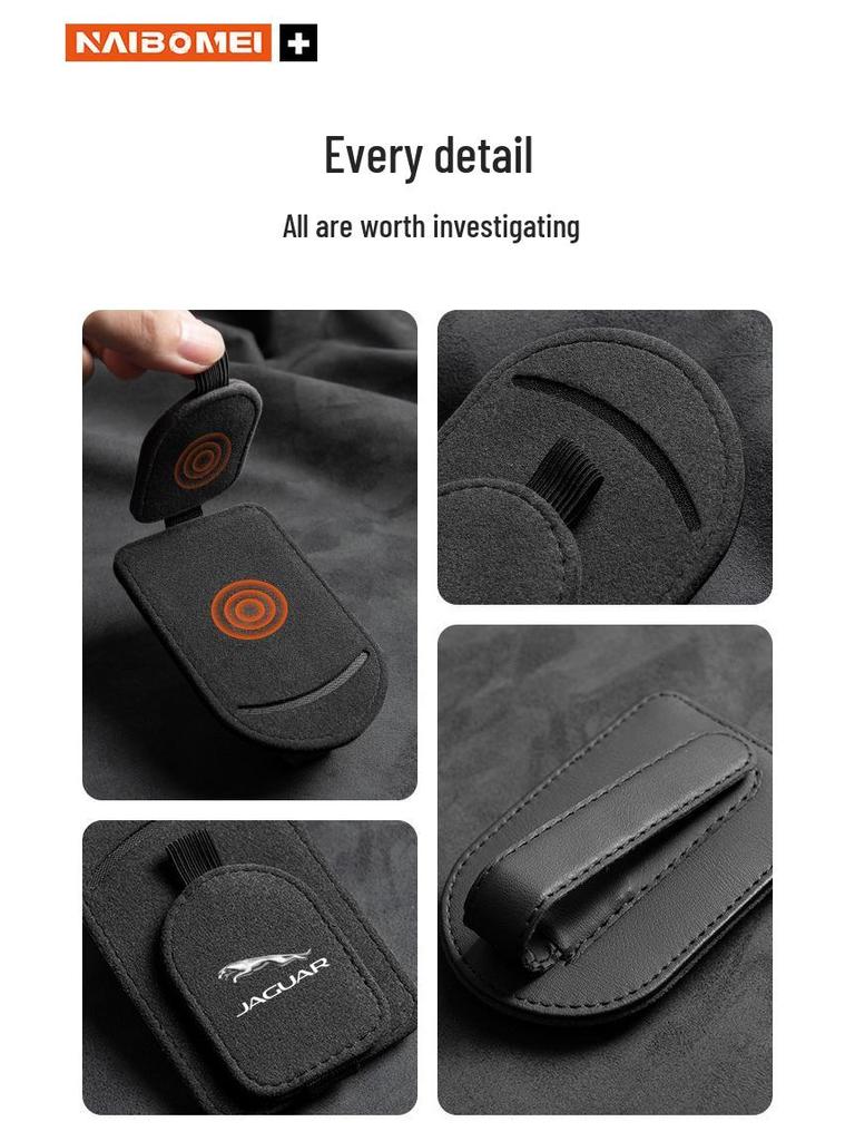 Jaguar XFL/F-PACE/XF/XEL/XJL Car Sunglass Holder Clip