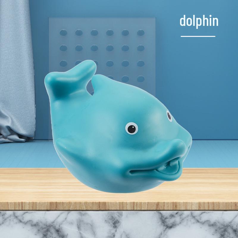 Большая мягкая резиновая игрушка для ванной, брызгающая водой для младенцев и детей