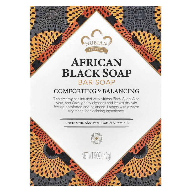 African Black Bar Soap, 5 oz (142 g)