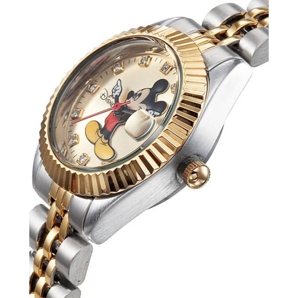 Disney Women's Mickey Mouse Character Timeless Metal Band Watch 26mm OW619