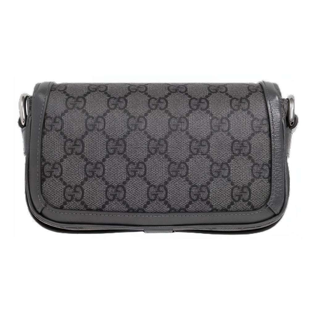 Gucci Сумка-мессенджер GG Supreme Canvas Серая 795466-2ZGMN-1244