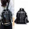 Backpack for Women New Style Rivet Sequins One-shoulder Crossbody Bag Imitation Blade Pull Head Backpack for Women
