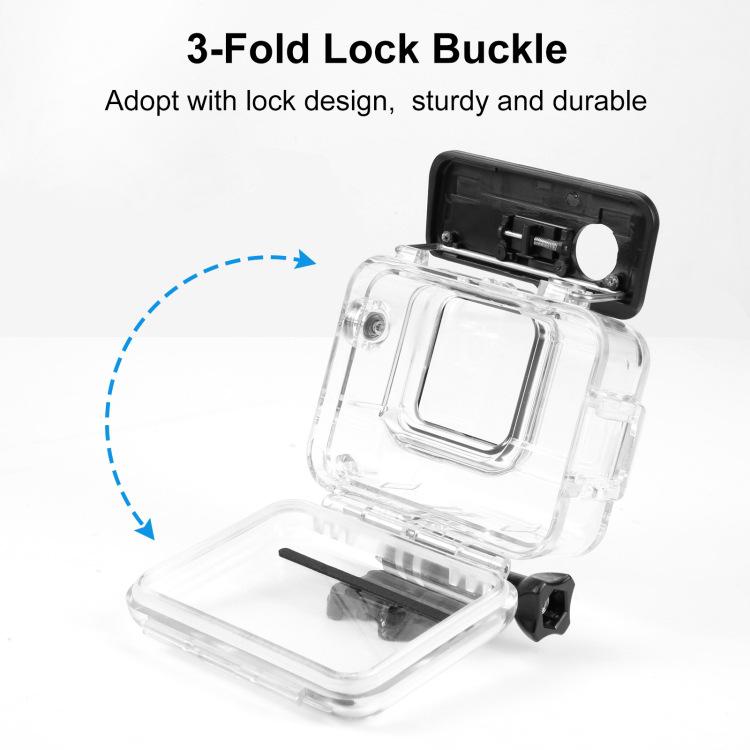 PULUZ Бокс для дайвинга для Insta360 Ace Pro/Pro 2 - Водонепроницаемый до 60 м