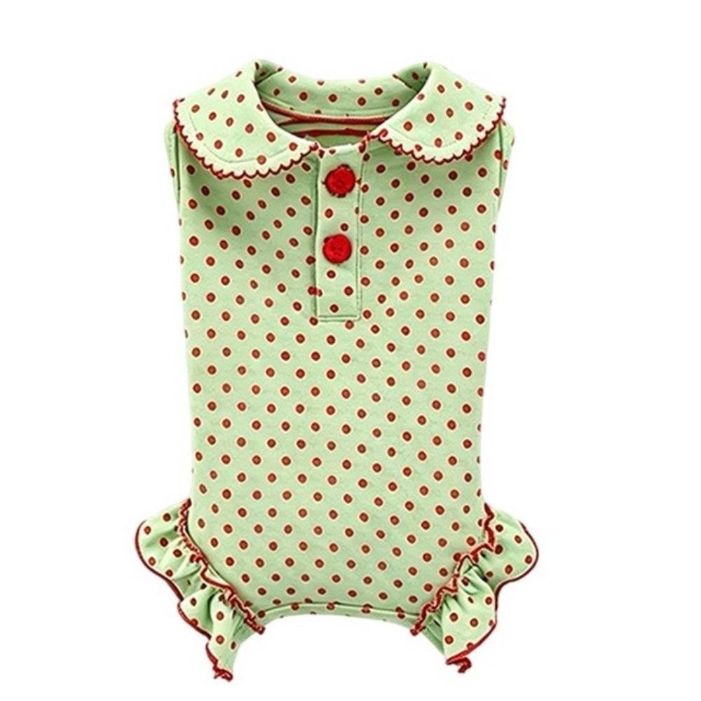 Cotton Pet Clothes Spring Summer Puppy Clothes Comfortable Pet Jumpsuit  Cat