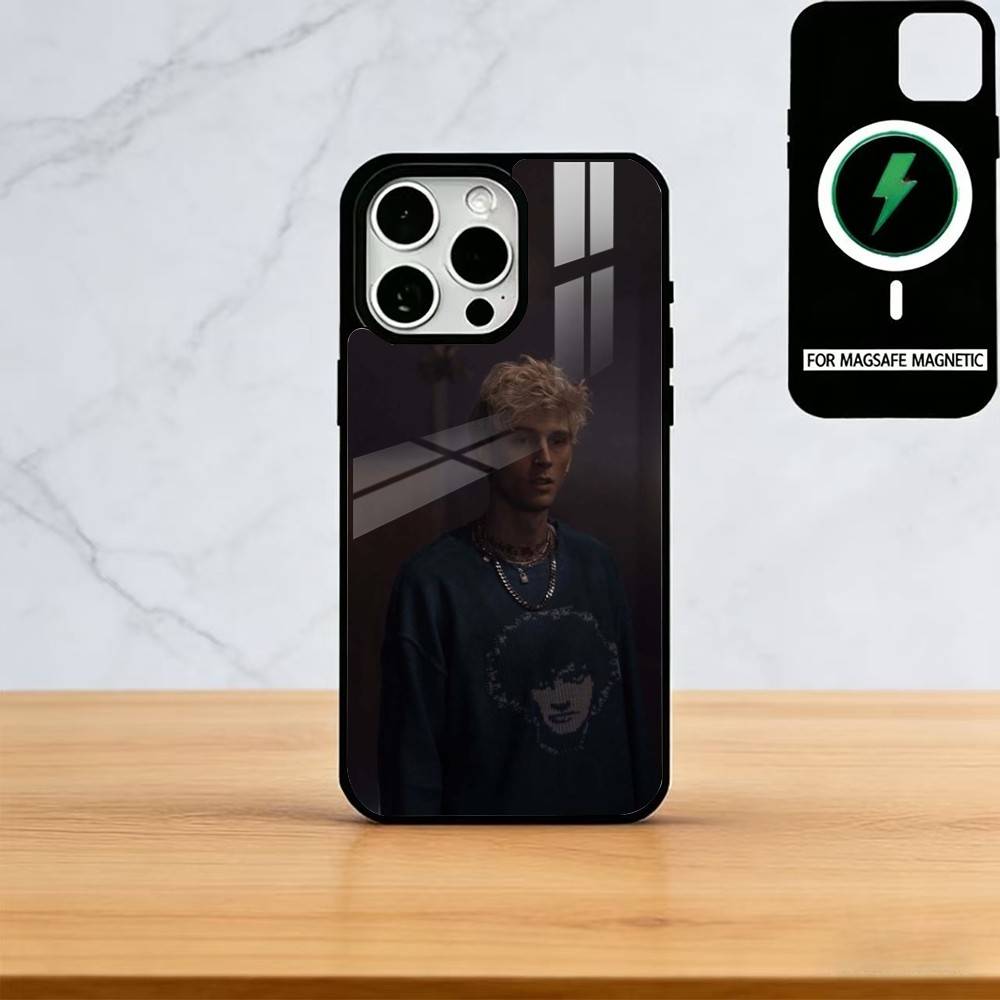 Чехол для телефона MGK LOST A-AMERICANA Для iPhone17,16,15,14,13,12,11 Plus,Pro Магнитный Для Magsafe Беспроводной Зарядки