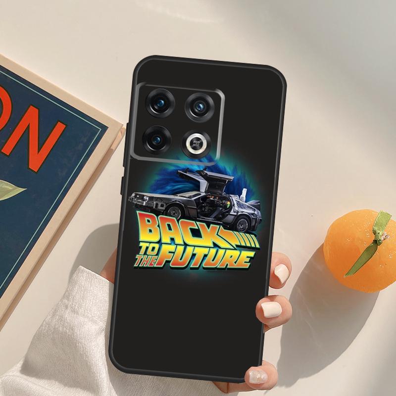 Back To The Future Time Machine Case For OnePlus 12R 13R 13T 10R 15 13 12 11 10T 8T Nord CE 4 3 2 Lite N20 N30 Nord 5 Cover