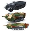 Вторая мировая война ВОВ Армия Военные Солдаты Сен-Шамон Тяжелый Танк Модель Строительные Блоки Кирпичи Игрушки Для Детей