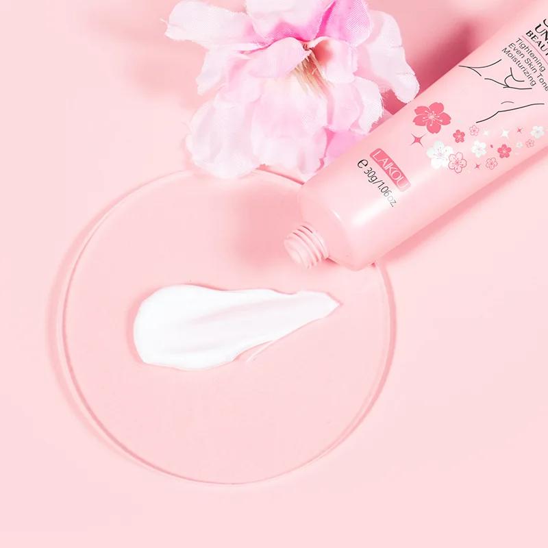 Японская Сакура Подтяжка Подмышек Крем Колено Ягодицы Темная Кожа Отбеливание Улучшение Меланина Пигментация Тусклый Увлажнение Осветление