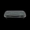 Прямоугольный одноразовый микроволновый контейнер для еды на вынос 750 мл