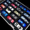 1/64 Model Cars Storage Case Portable Dustproof with 20 Compartments Durability Practical Toy Car