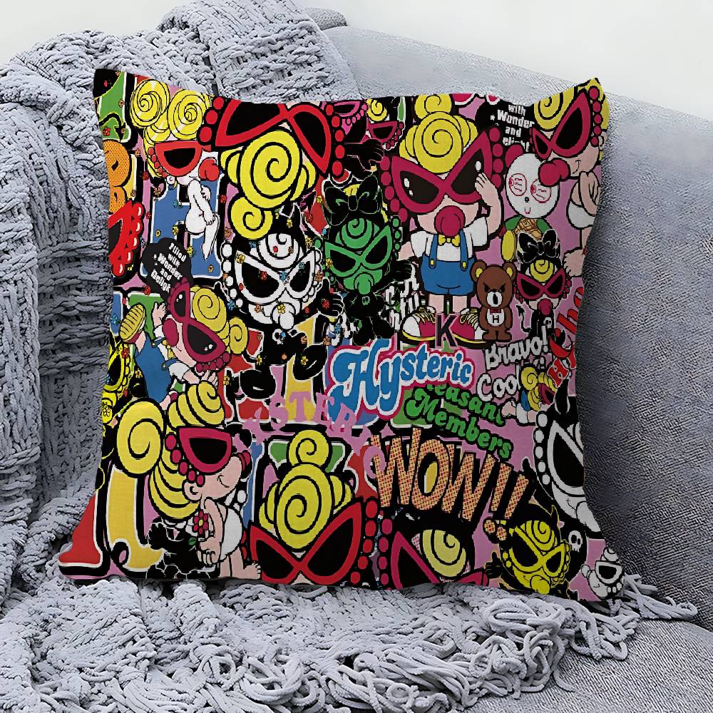 Японская мода Hysteric Mini Подушка Чехол для подушки Наволочка Гостиная Диван Домашний декор Индивидуальный