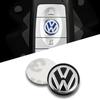 For Volkswagen VW Car Goods 14MM Remote Car Key Stickers Emblem Accessories For Volkswagen Jetta MK5 MK6 Golf-4 5 6 7 Passat 3B7