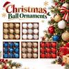 9PCS 8cm Christmas Ball Ornaments Foam Holiday Ball Ornaments New Christmas Ornament Set  Home Decor