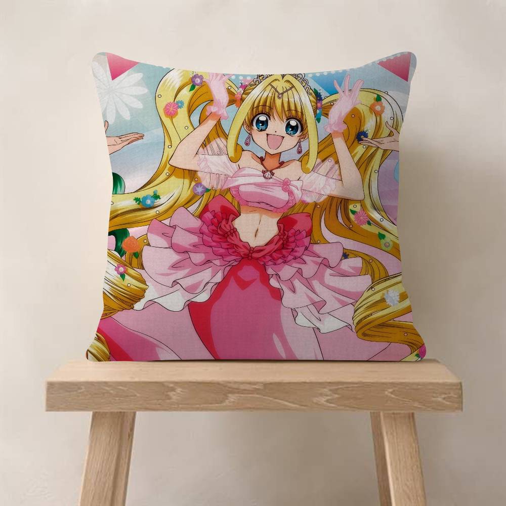 Аниме MMermaid Melody Pichi Pichi Pitch Офисная Подушка Наволочка Автомобильная Подушка Чехол 45X45СМ Подушка для Спины Наволочка для Дивана