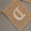 Flax Wedding Po Props Vintage Banner Jute Burlap Bunting Rustic Garland Party Wedding Decoration