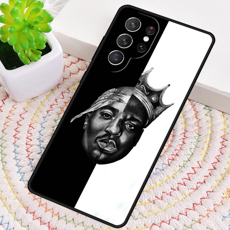 2pac tupac Корона 2 pac Чехол для телефона для Samsung Galaxy note 10 pro S26 Ultra S23 S24 FE S25 S21 S22 PLUS ударопрочный Чехол