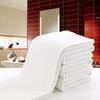 120g Thickened White Cotton Bath Towel with Custom Logo for Hotels and Guesthouses