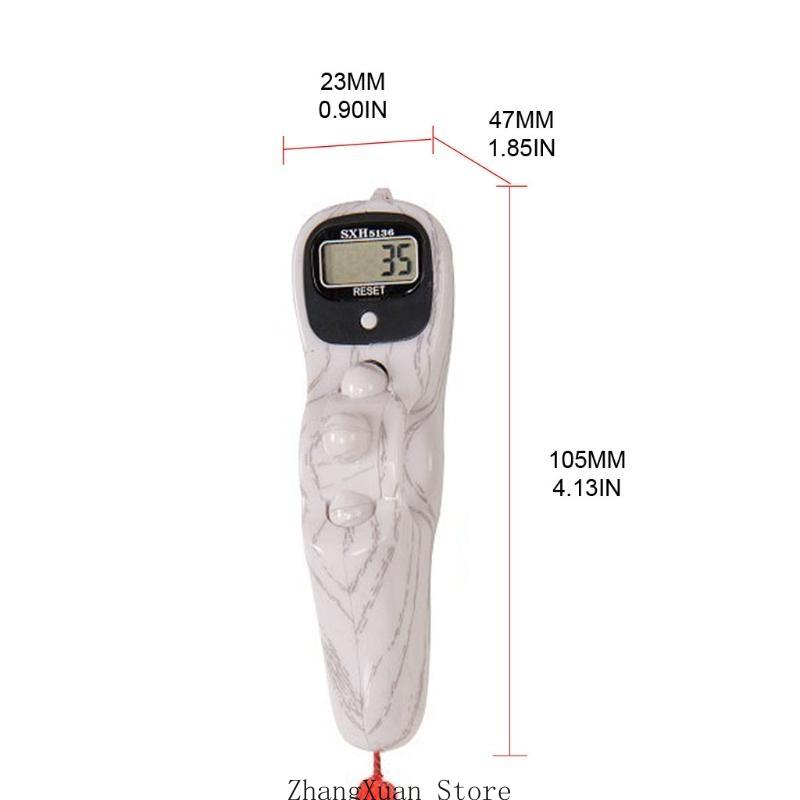 Muslim Prayer Bead Decompression Toy with Beads Rotating Digital Counter 3XUF