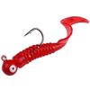 5pcs/bag Jig Hook with Soft Lure Pesca Wobbler Artificial Bait Silicone Bait Sea Bass Carp Fishing Soft Tail Perch Bait