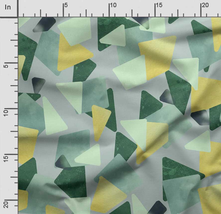 Soimoi Geometric Print,  Cotton Cambric, Quilting Fabric Sold by The Yard 42 Inch Wide, Medium Weight Cotton Fabric,