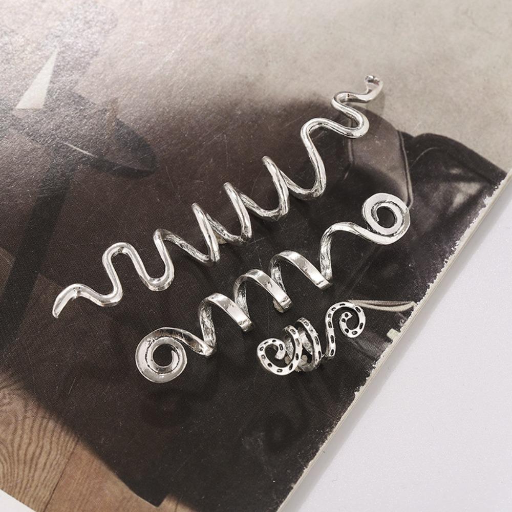 3pcs Metal Cuff Clips Viking Beads Celtic Knot Dreadlock Beads Hair Braid Rings for Women Girls