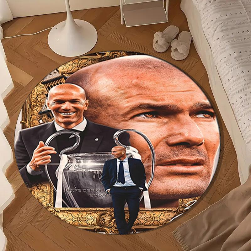 Zi-dane's Legendary Moment Round mat Home Decor, Chair rug For livingroom,Bedroom, doormat home decor Birthday Gift Christmas Gifts