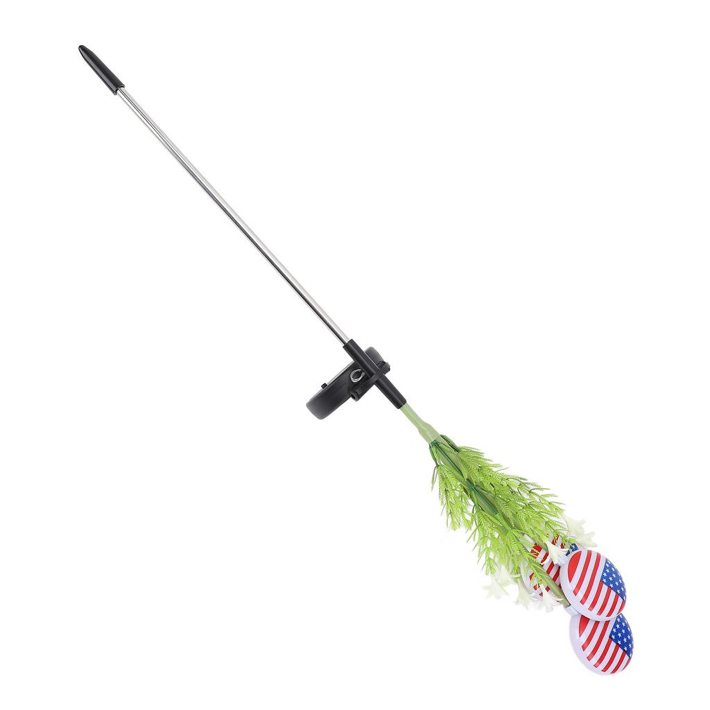 Американский флаг Солнечный светильник светодиодный водостойкий вставной газонный светильник для украшения Дня независимости