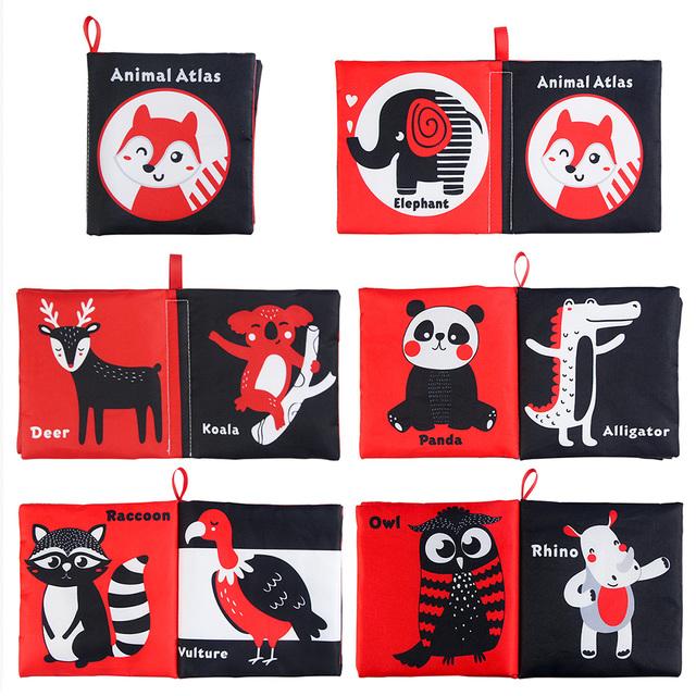 Coolplay тканевые книги, мягкие детские книги, шуршащий звук, детские тихие книги, развивающие игрушки для раннего обучения, погремушка для детей 0-12 месяцев