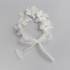 Korean Style Baby Lace Headband - Five-Petal Design for Infants & Toddlers, Perfect for Photos & Special Occasions
