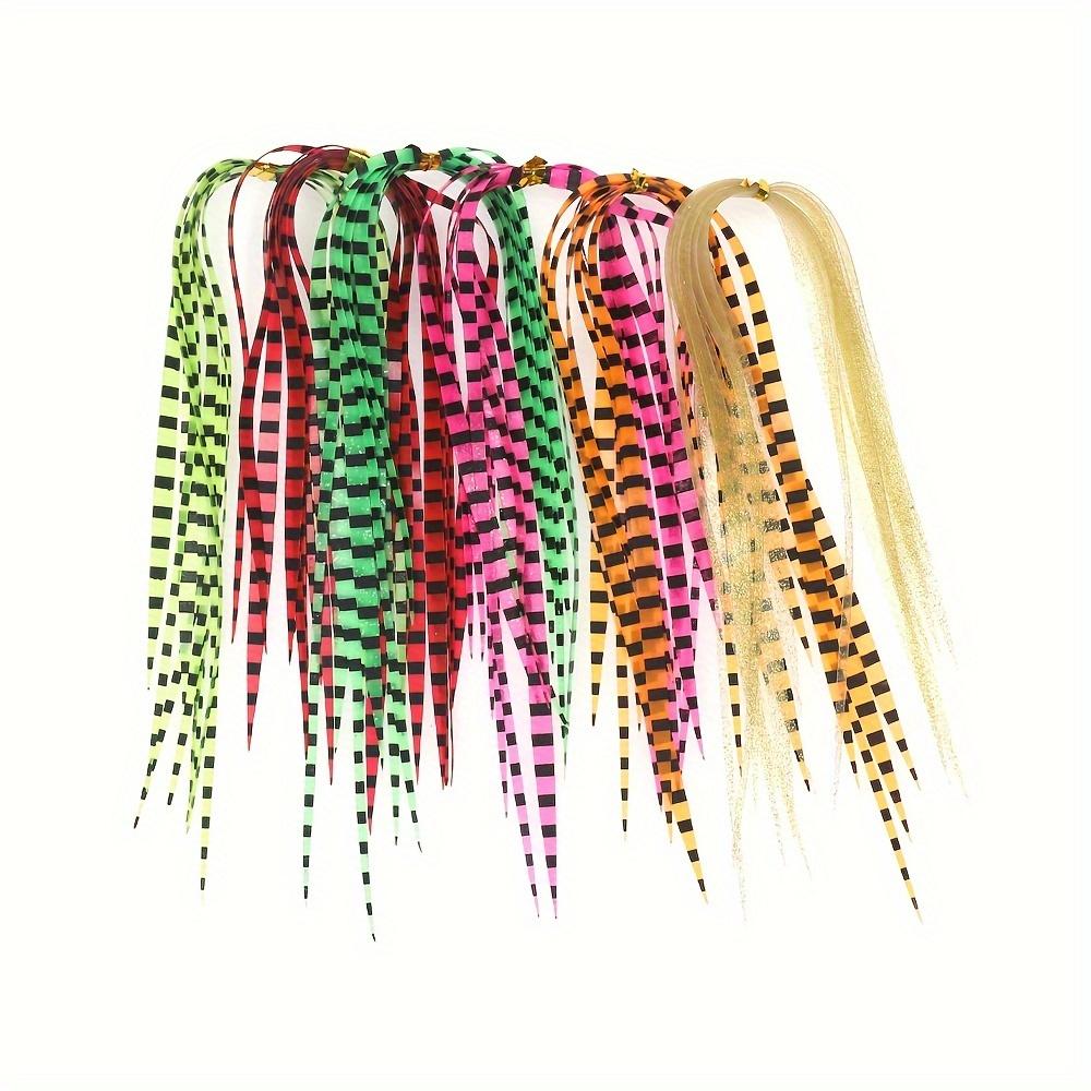 10 шт. Силиконовые юбки Стримерные приманки Трейлеры Интегрированные спиннербейты Баззбейты Резиновые джиговые приманки Материалы для вязания мушек