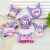 Фиолетовые DIY-аксессуары из смолы Mimi: Большие Карты, Чехол для Телефона, Заколка для Волос, Термо-брелок, Украшение.
