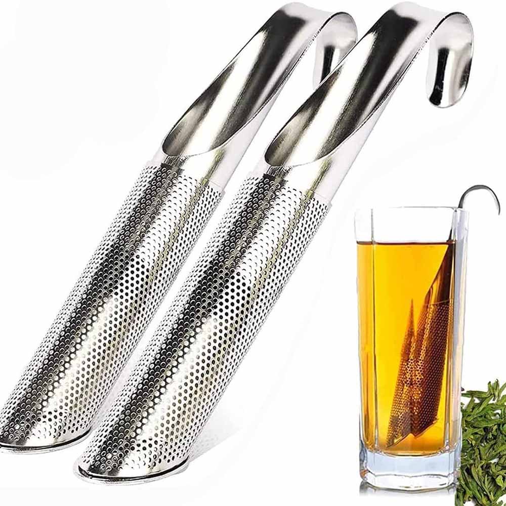 Удивительное ситечко для чая из нержавеющей стали, домашний заварочный чайник, дизайн трубки, сенсорный держатель для хорошего настроения, инструмент, фильтр-ложка