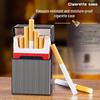 Large Capacity Creative ABS Plastic Cigarette Case - Pressure-Resistant and Moisture-Proof