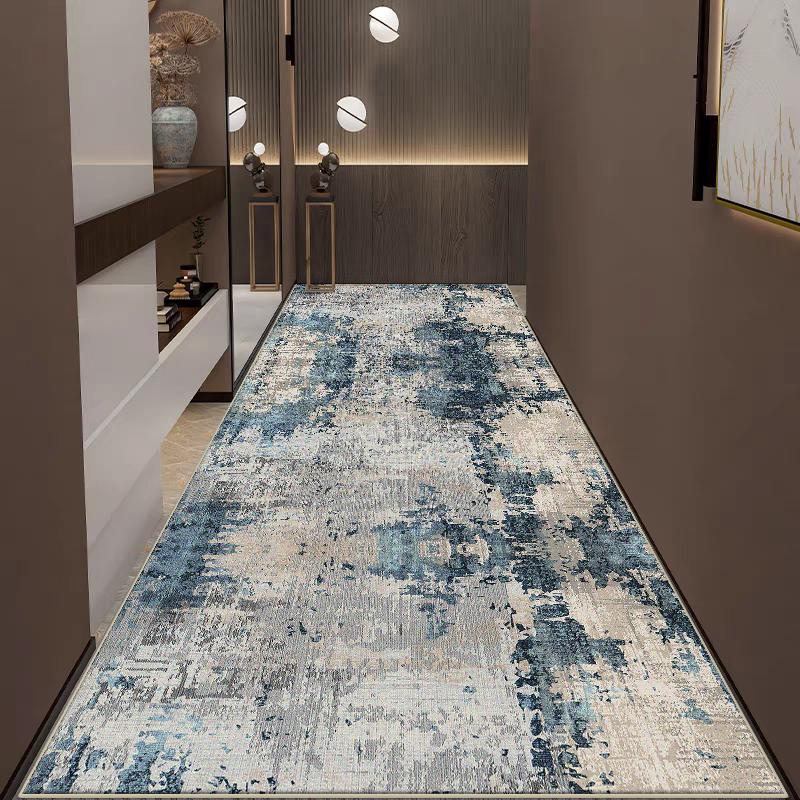 Современный ковер-дорожка для коридора для украшения прихожей, гостиной, дома, прохода, напольные коврики, роскошный декор прихожей, ковер-длинная полоса
