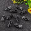 10pcs Practical Car Parts Holder Hood Bonnet Support Clip Black Retainer Prod Rod Clamp 65722EB300