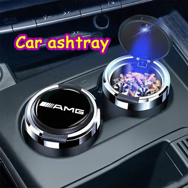 Portable LED car accessories ashtray,car interior,for mercedes-benz AMG C260 C300 W203 W210 W211 W124 W205 OR5