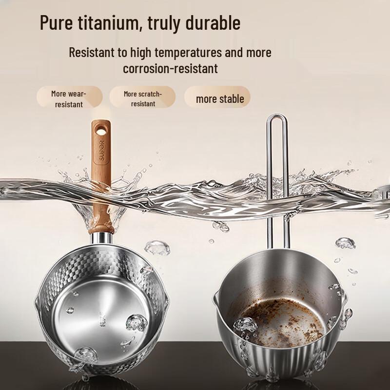 SUPOR Pure Titanium Snow Pan for Baby Food