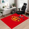Manchester United Printed Carpet, for Office Chair Living Room Bedroom Kitchen Room Decor Gifts.