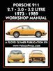 Книга Porsche 911 2.7 - 3.0 - 3.2 Litre 1973-1989 Workshop Manual